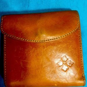 Beautiful tan leather wallet